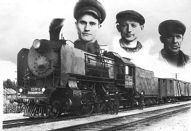 Russian Steam Locomotive